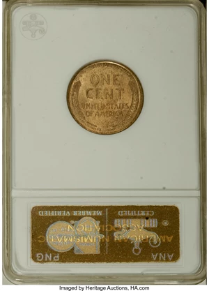 image for: 1909-S 1C S Over Horizontal S MS67 Red ANACS....