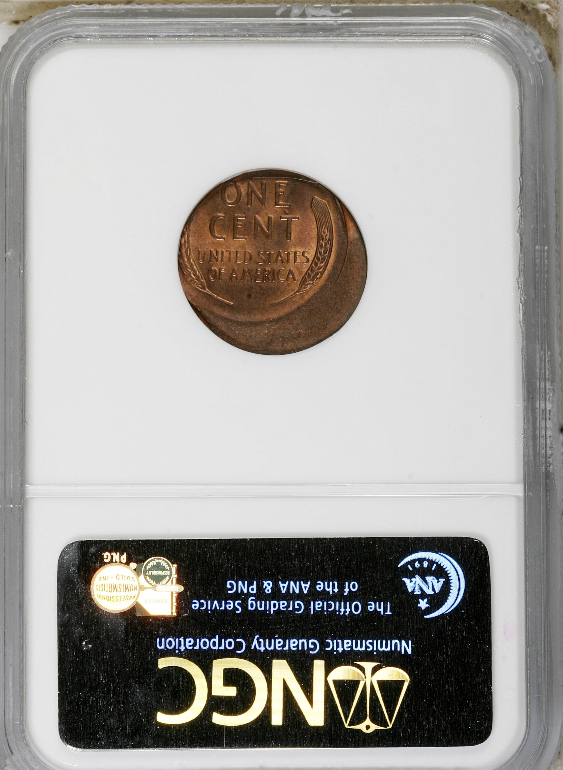 1950-D 1c MS RD MS64 RD CAC thumbnail 4