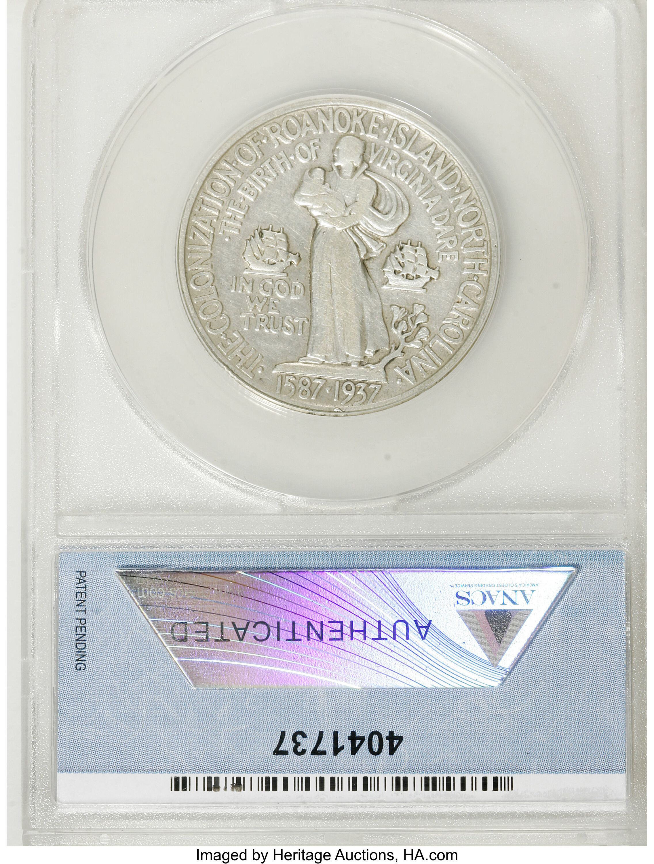 1937 50c Roanoke Island XF45 thumbnail 15