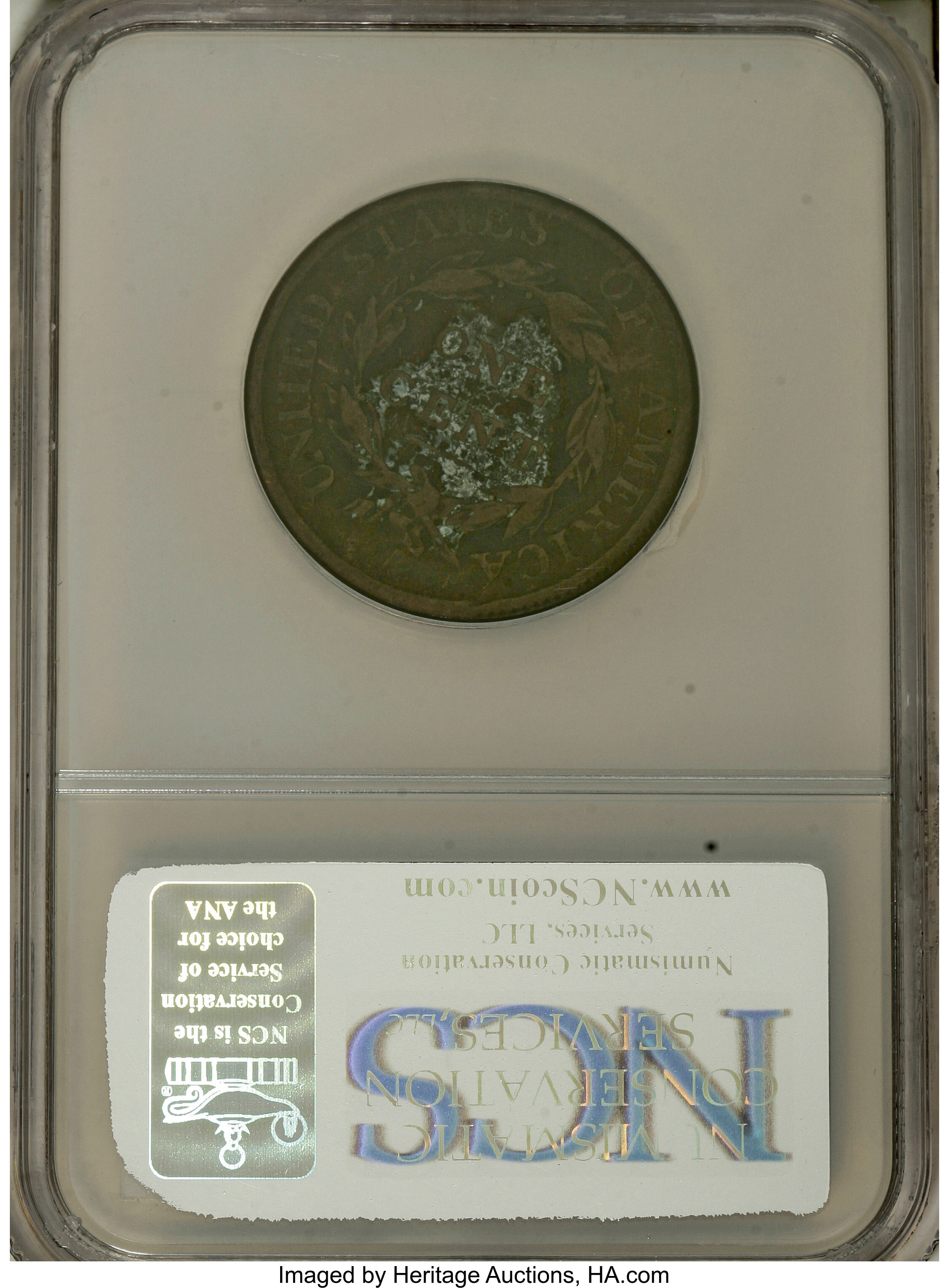 image for: 1812 1C Large Date--Corroded ,Improperly Cleaned--NCS. F Details. S-289. NGC Census: (0/0). PCGS Population (0/1).   (#3650...
