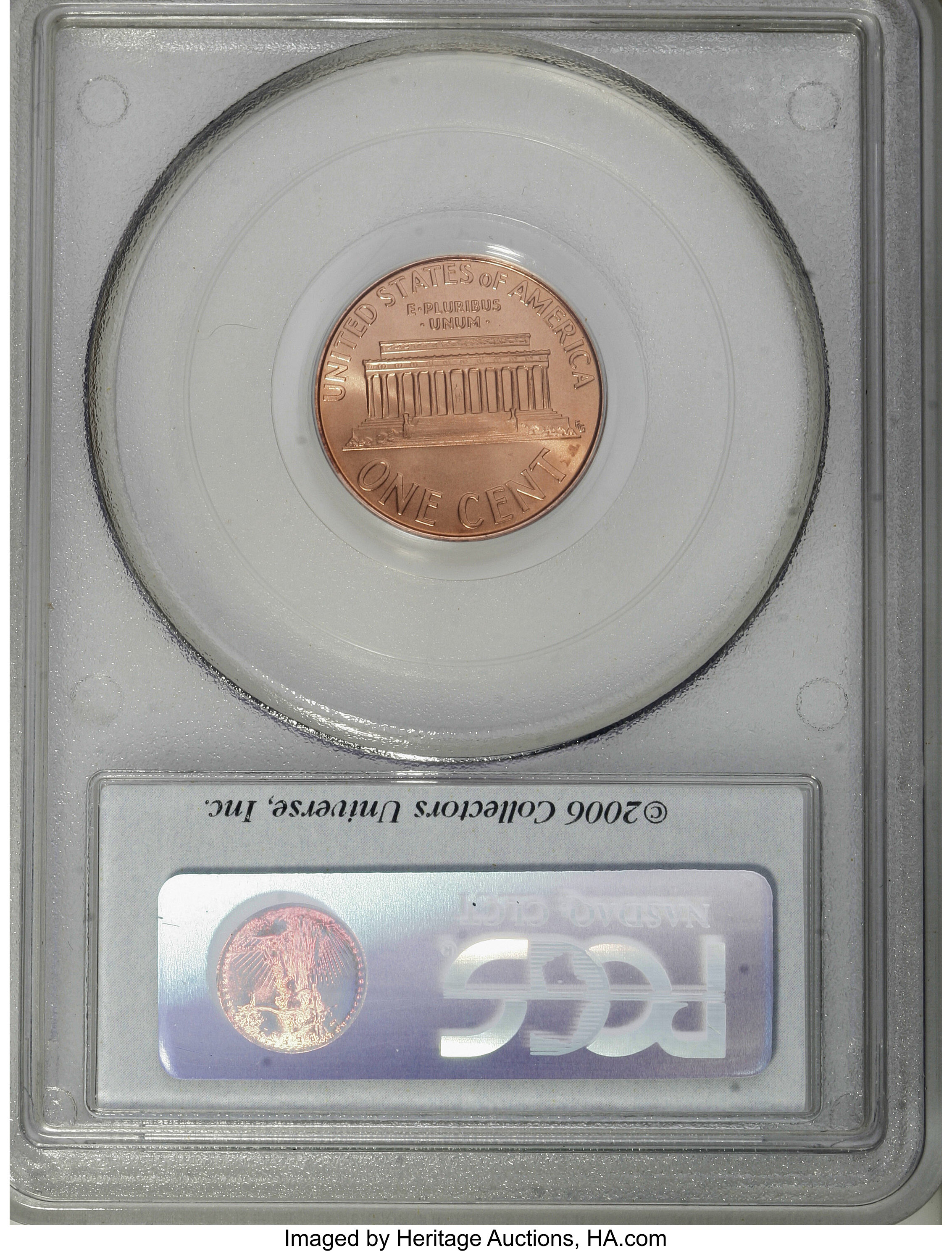 image for: 2006 1C Satin Finish MS69 Red PCGS. . PCGS Population (792/20). NGC Census: (0/0).   (#893196)...