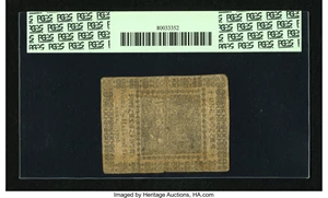 image for: Continental Currency May 9, 1776 $1 PCGS Fine 15....