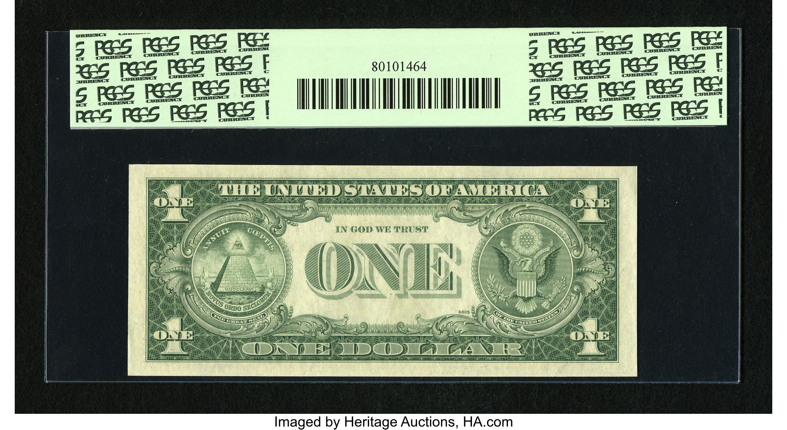 image for: Fr. 1618* $1 1935H Silver Certificate Star. PCGS Choice New 63PPQ....