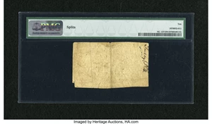 image for: North Carolina December, 1771 5s PMG Very Good 10 Net....