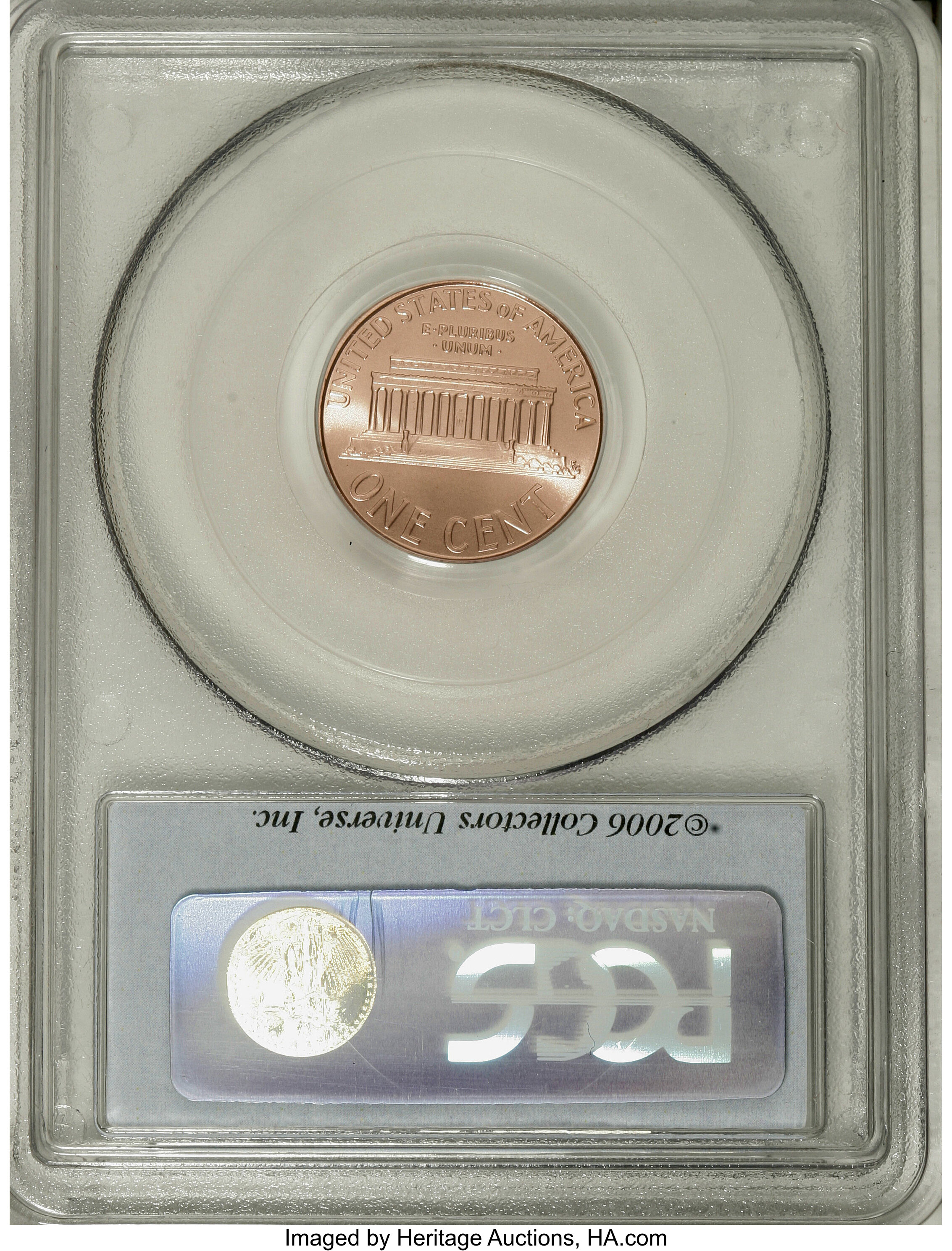 image for: 2006 1C Satin Finish MS69 Red PCGS. . PCGS Population (792/20). NGC Census: (0/0).   (#893196)...