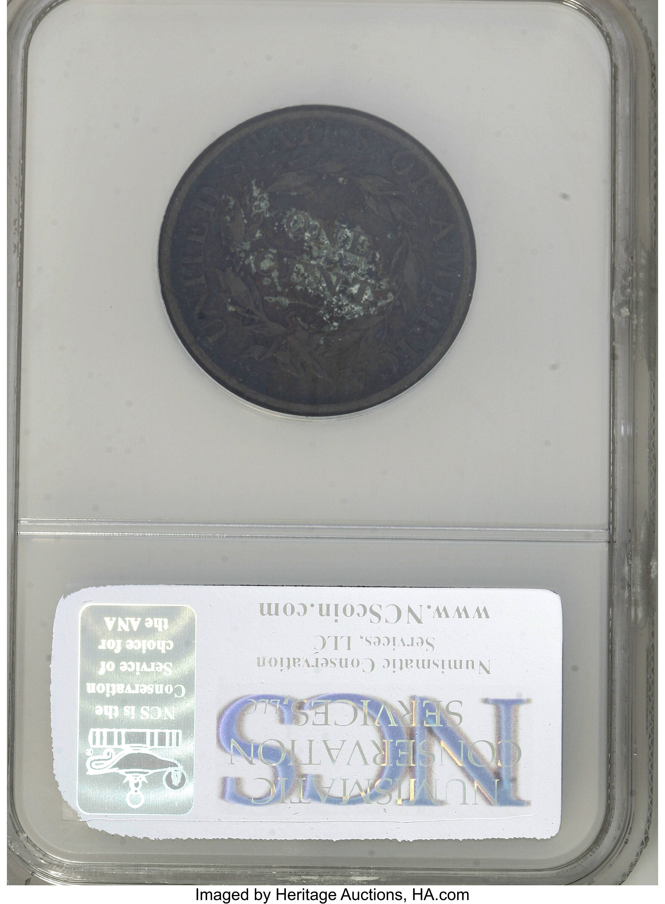 image for: 1813 1C --Corroded--NCS.VF20. S-292. NGC Census: (0/0). PCGS Population (0/1).   (#36511)...