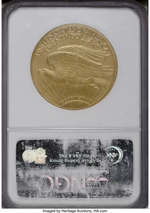 image for: 1908 $20 Motto PR66 NGC....