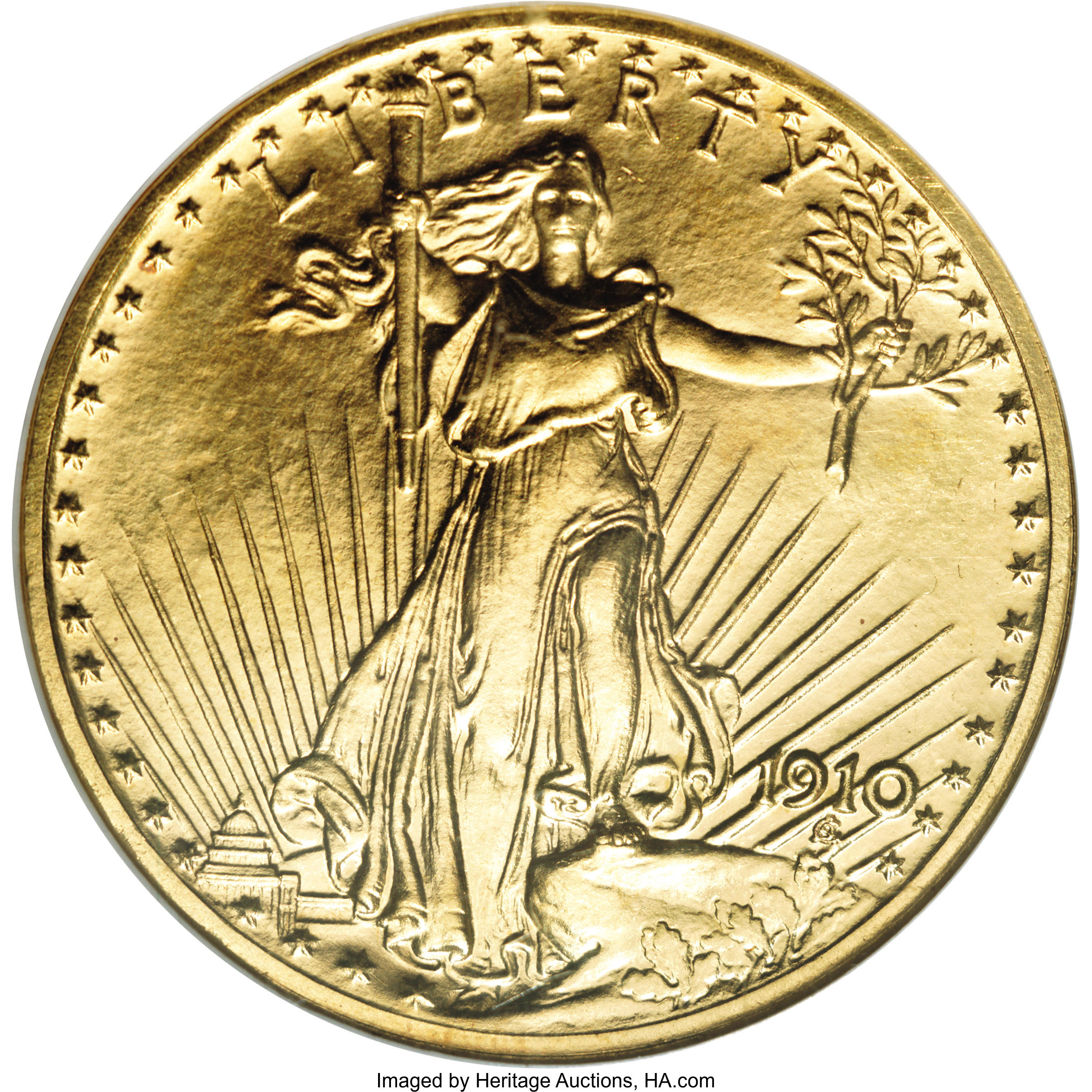 image for: 1910 $20 PR65 NGC....