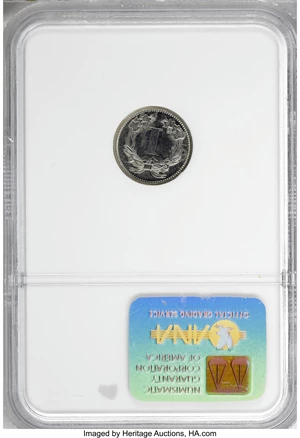 image for: 1868 1C One Cent, Judd-605, Pollock-670, R.5, PR64 NGC....