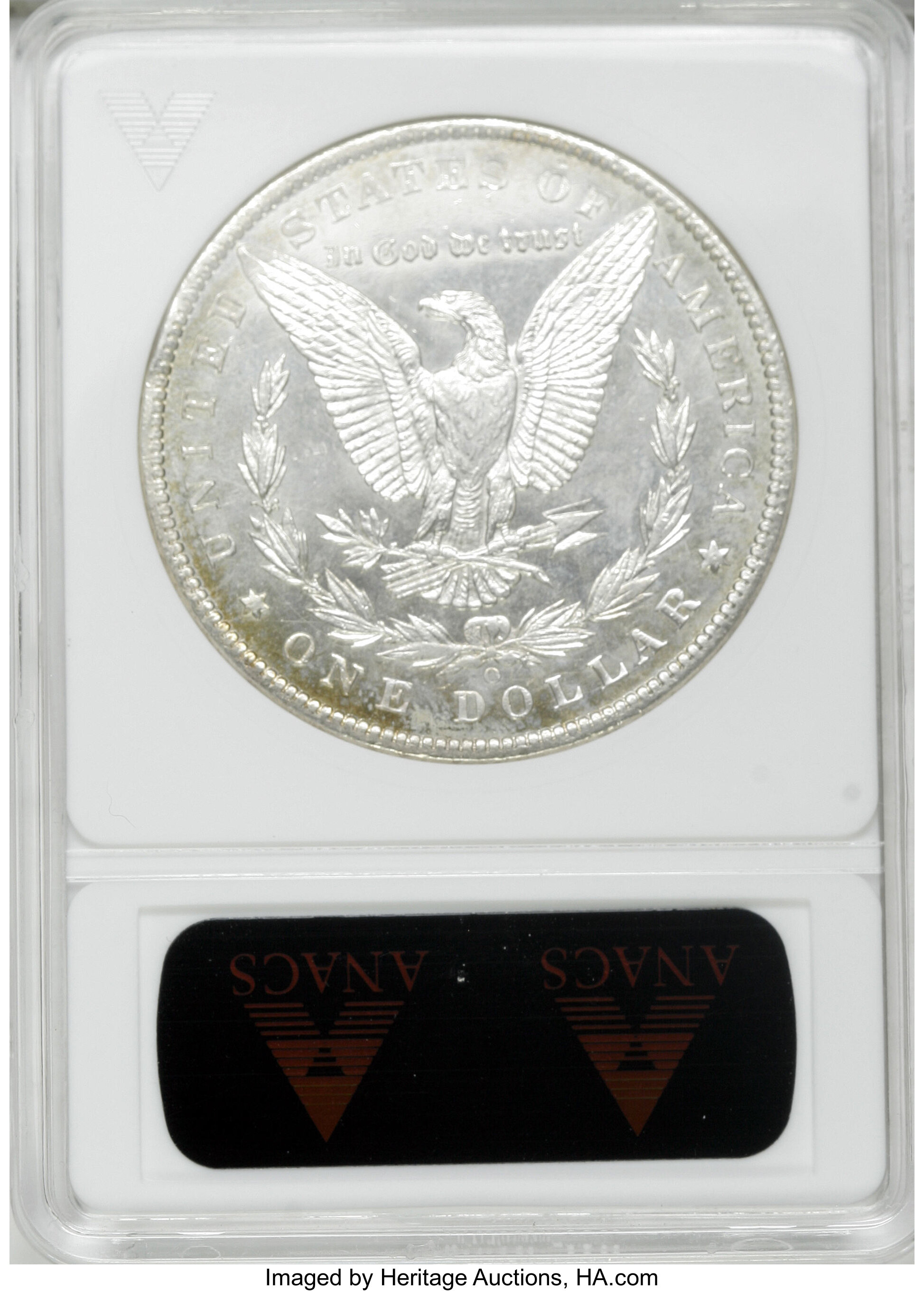 image for: 1901-O $1 MS64 Deep Mirror Prooflike ANACS. NGC Census: (44/23). PCGS Population (17/11).  Numismedia Wsl. Price for NGC/PC...