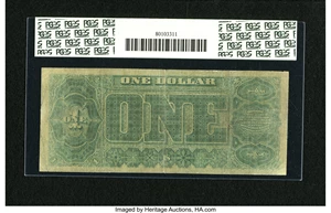 image for: Fr. 348 $1 1890 Treasury Note PCGS Apparent Very Good 10....