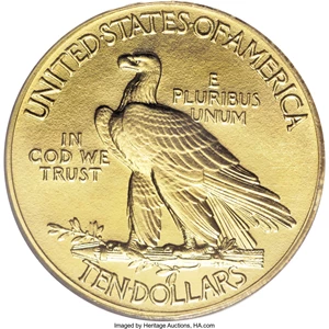 image for: 1910 $10 PR65 PCGS....