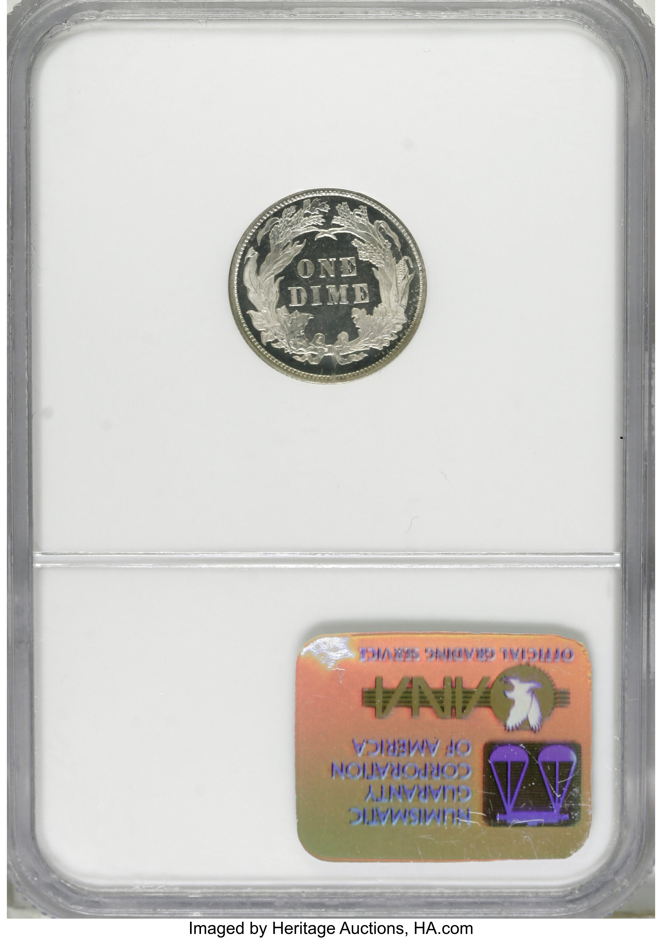 image for: 1891 10C PR66 Ultra Cameo NGC....
