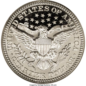 image for: 1902 25C PR67 Cameo PCGS....