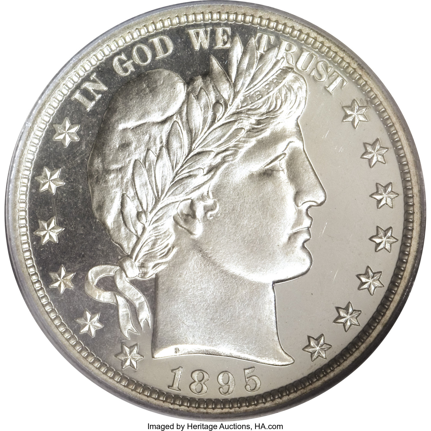 image for: 1895 50C PR66 Deep Cameo PCGS. CAC....