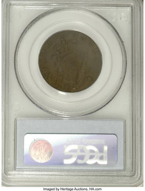 image for: 1795 1/2P Washington North Wales Halfpenny, Lettered Edge XF45 PCGS....