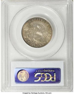 image for: 1819 25C Small 9 MS65 PCGS....