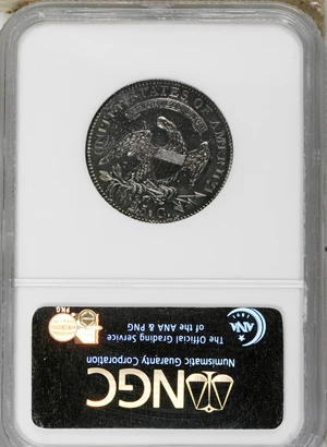image for: 1827/3 25C Restrike PR64 NGC....