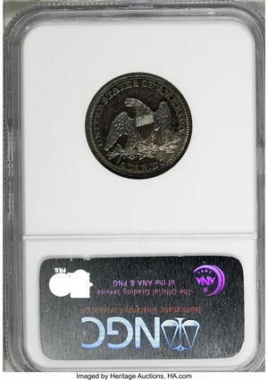 image for: 1841 25C PR66 NGC....