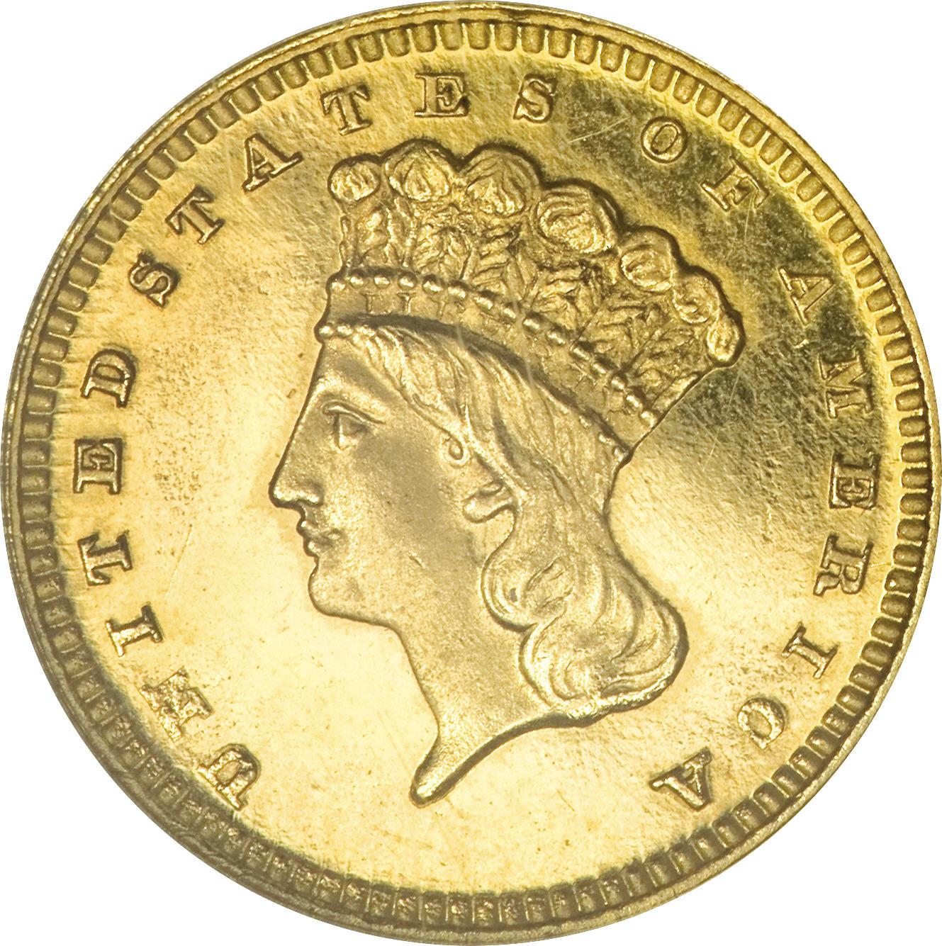 image for: 1877 G$1 PR65 Ultra Cameo NGC....