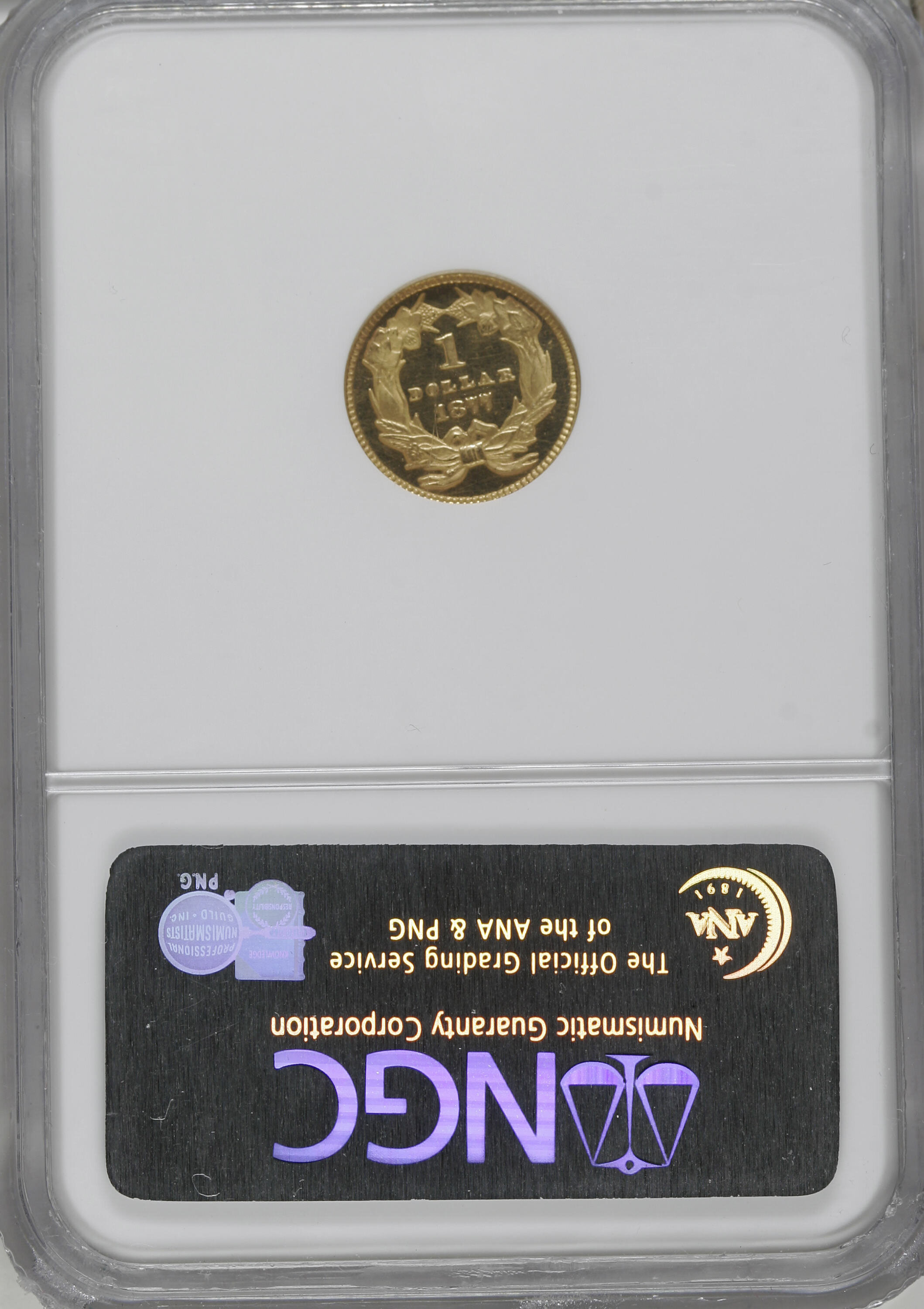 image for: 1877 G$1 PR65 Ultra Cameo NGC....