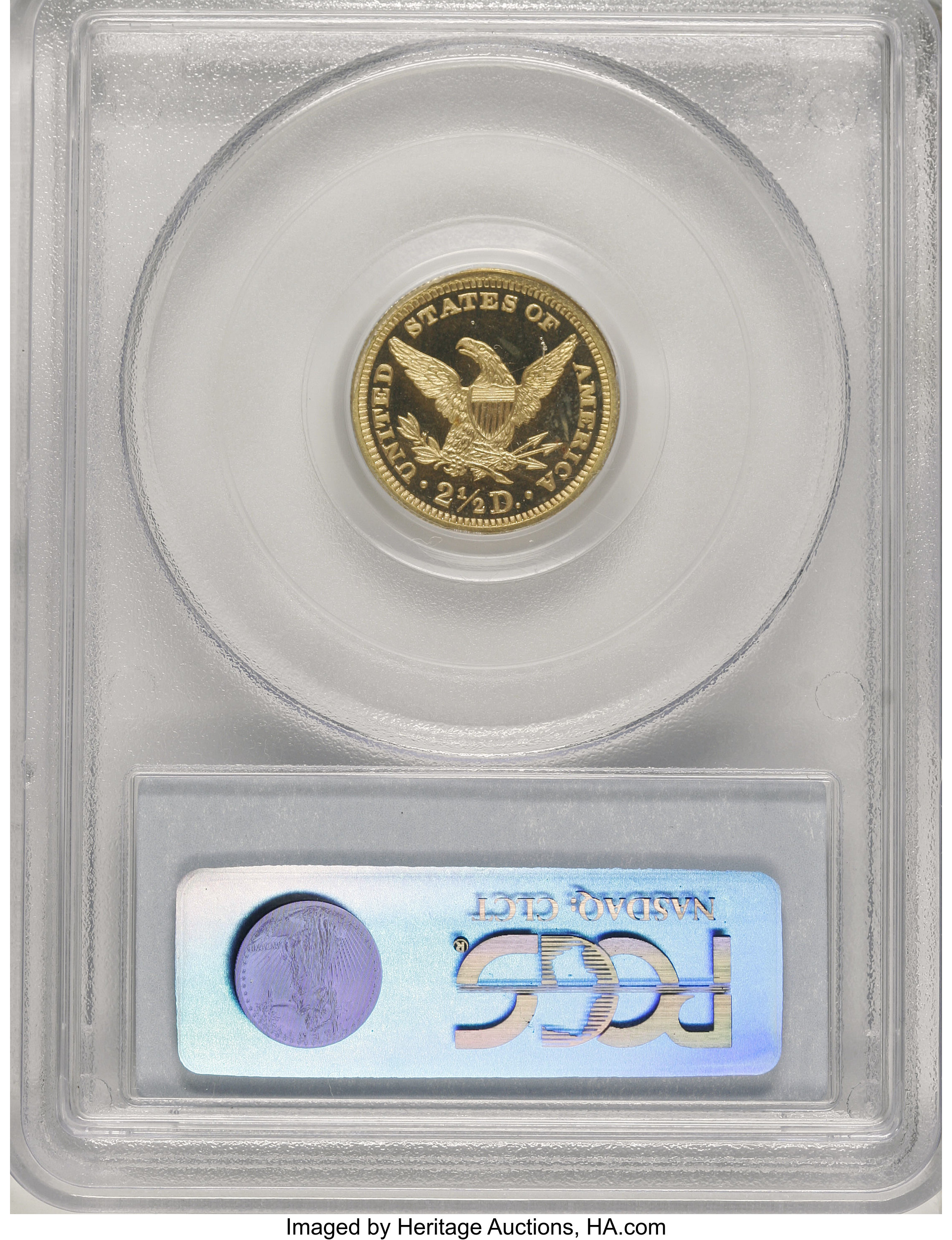 image for: 1884 $2 1/2 PR64 Deep Cameo PCGS....