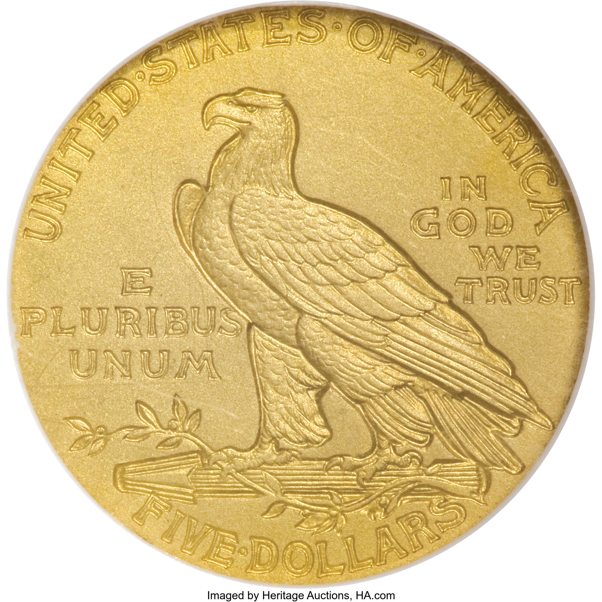 image for: 1912 $5 PR66 NGC....