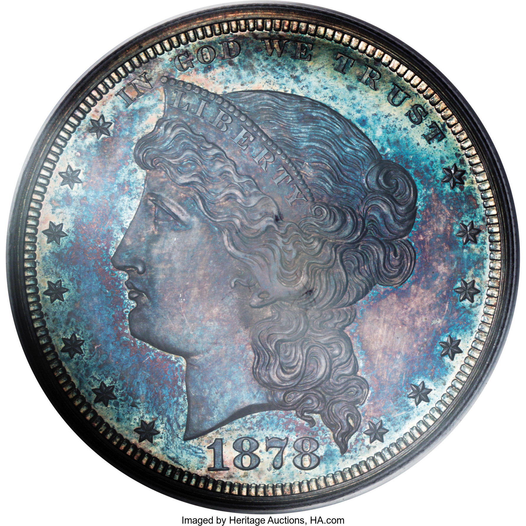 image for: 1878 $1 Dollar, Judd-1554, Pollock-1733, R.5, PR65 PCGS....