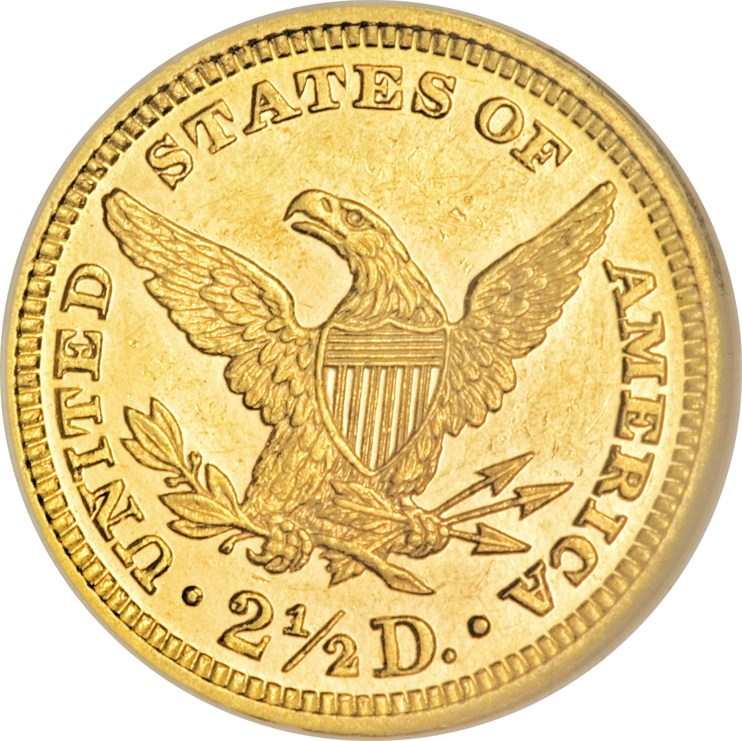 image for: 1886 $2 1/2 PR62 Cameo NGC....