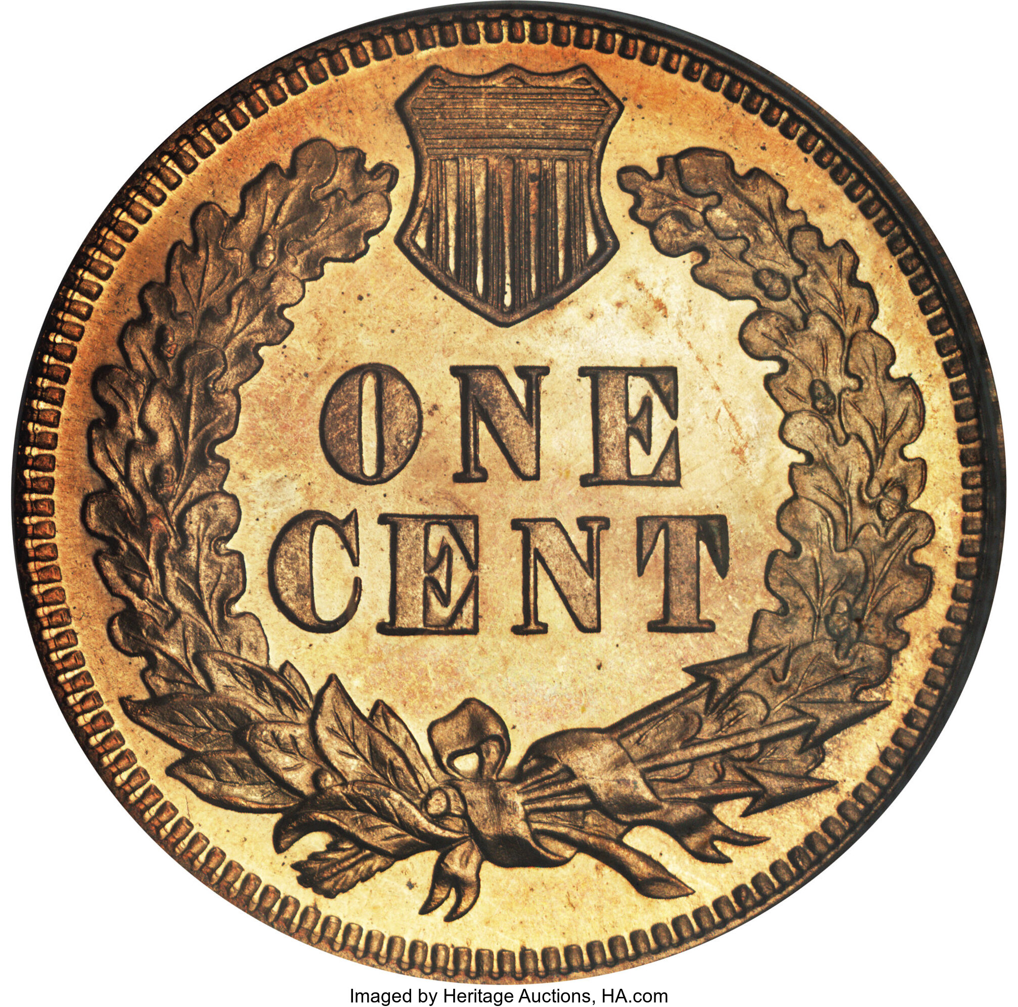 image for: 1875 1C PR65 Red Cameo PCGS....