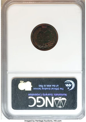 image for: 1909 1C PR67 Red and Brown NGC....
