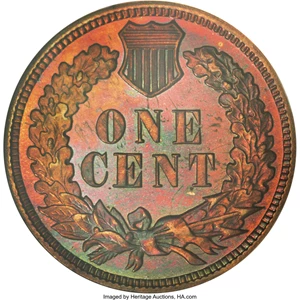 image for: 1909 1C PR67 Red and Brown NGC....