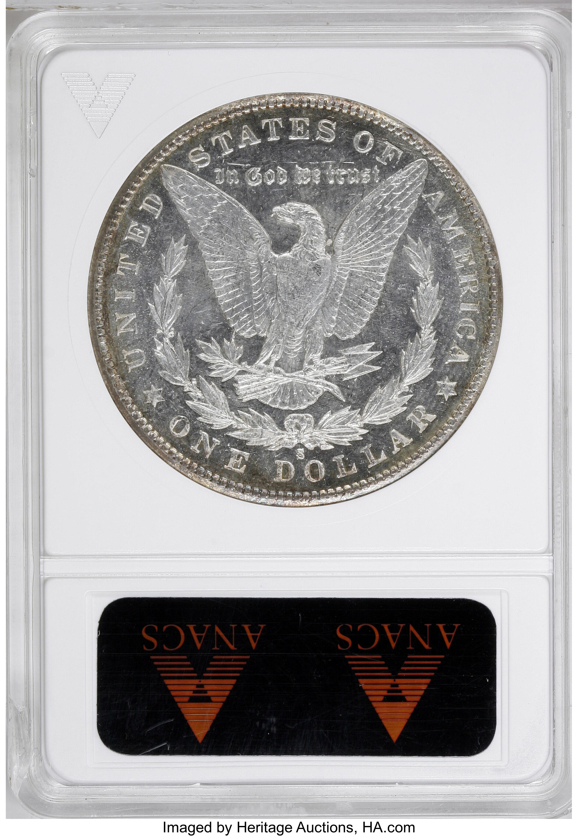 image for: 1902-S $1 MS63 Deep Mirror Prooflike ANACS....