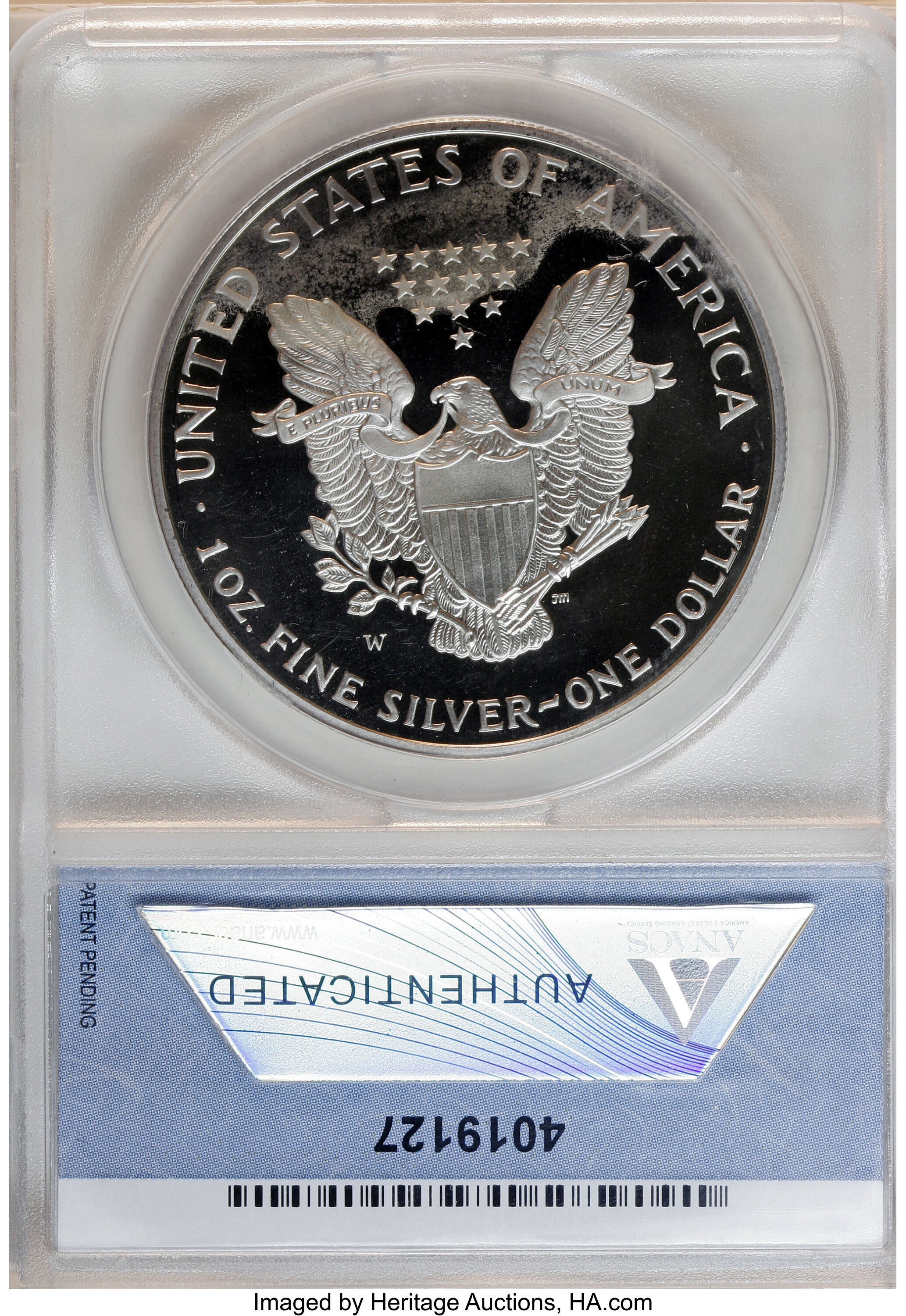 1995-W $1  Silver Eagle PR DCAM PR64 DCAM thumbnail 12