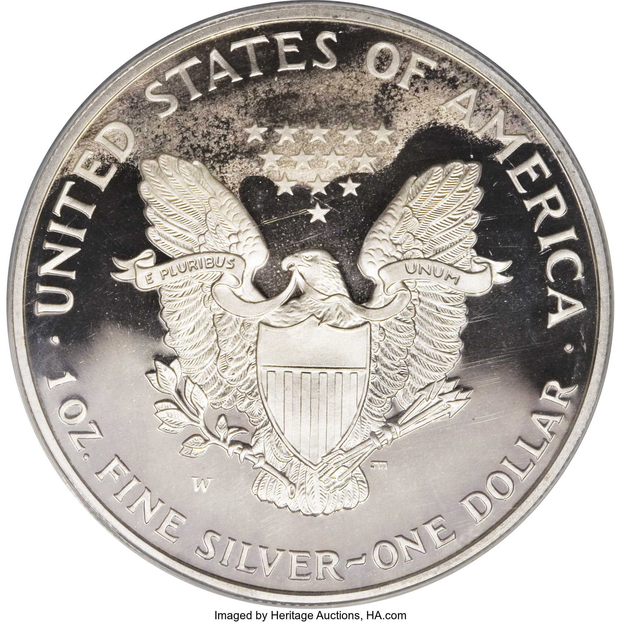 1995-W $1  Silver Eagle PR DCAM PR64 DCAM thumbnail 13
