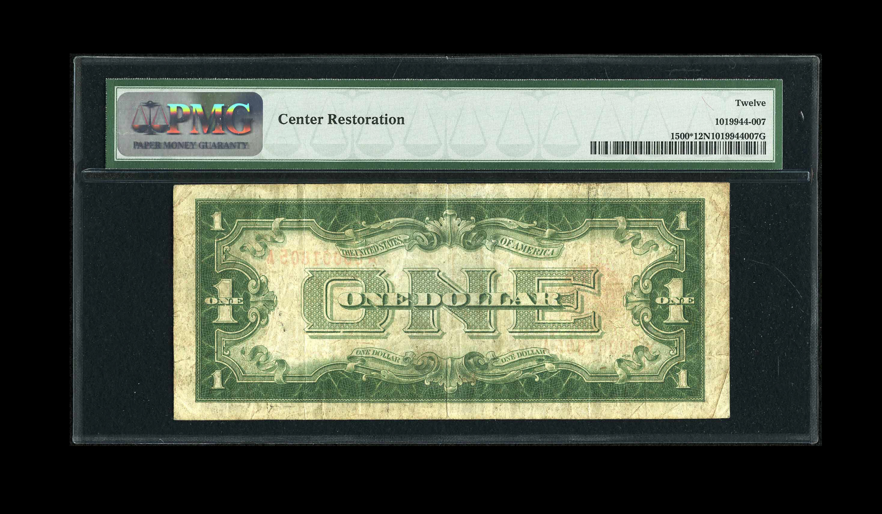 image for: Fr. 1500* $1 1928 Legal Tender Note. PMG Fine 12 Net.