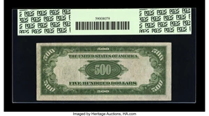 image for: Fr. 2201-E $500 1934 Federal Reserve Note. PCGS Extremely Fine 45PPQ....
