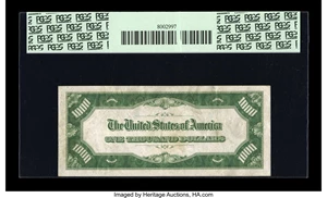 image for: Fr. 2210-D $1000 1928 Federal Reserve Note. PCGS Extremely Fine 40....