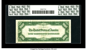 image for: Fr. 2210-L $1000 1928 Federal Reserve Note. PCGS Apparent Very Fine 30....