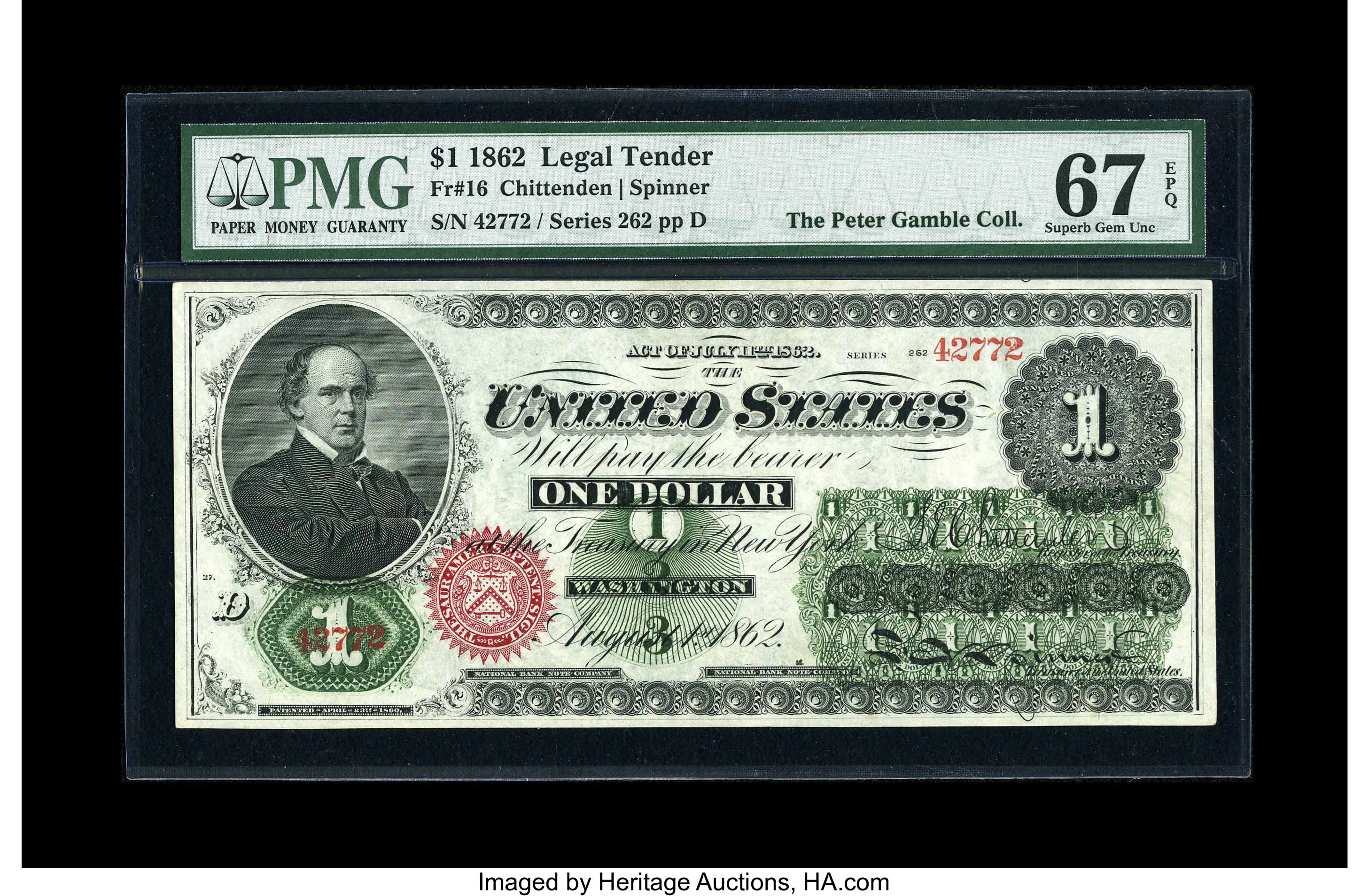 USA 1 Dollar - New York - unc / GEM UNC