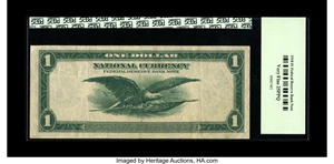 image for: Fr. 719 $1 1918 Federal Reserve Bank Star Note PCGS Very Fine 25PPQ....