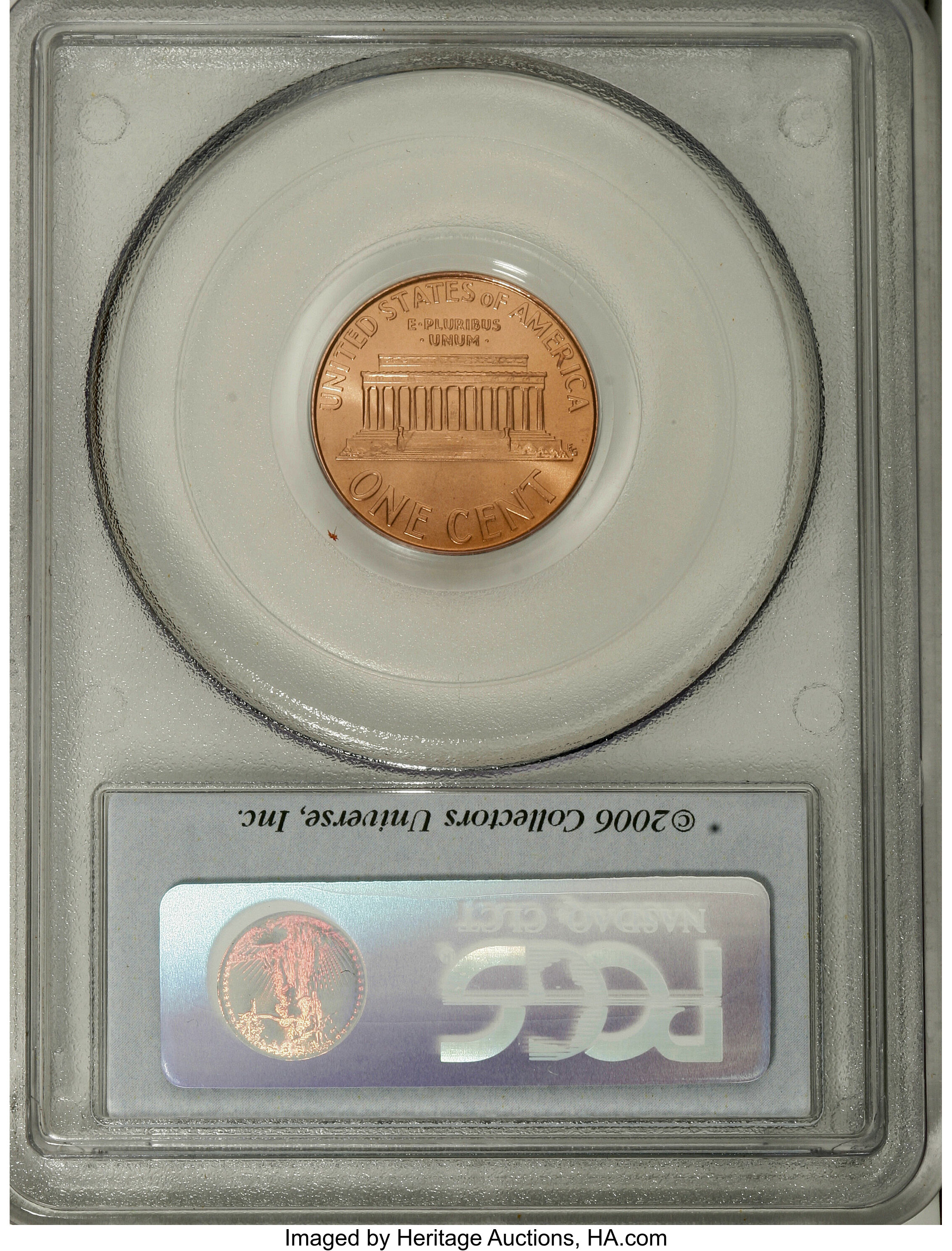 image for: 2006 1C Satin Finish MS69 Red PCGS. . PCGS Population (786/20). NGC Census: (0/0).   (#893196)...