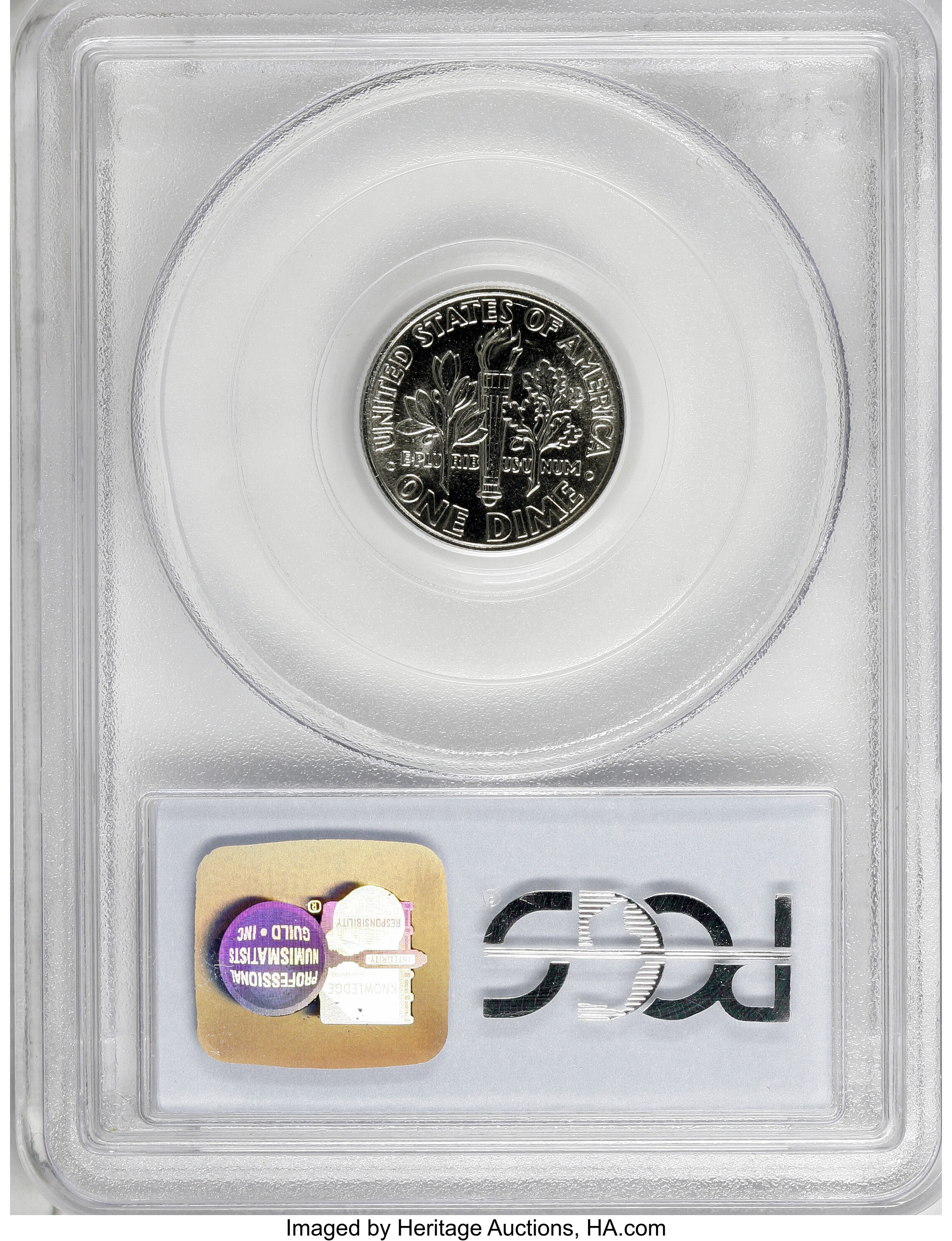 image for: 1994-P 10C MS66 Full Bands PCGS. . PCGS Population (30/24). NGC Census: (0/0). Mintage: 1,188,999,936.  (#85186)...