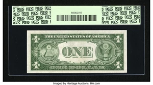 image for: Fr. 1611* $1 1935B Silver Certificate. PCGS Very Choice New 64PPQ....