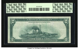 image for: Fr. 765 $2 1918 Federal Reserve Bank Note PCGS Very Fine 30PPQ....