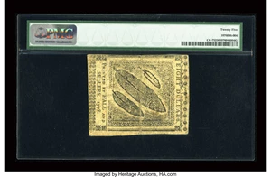 image for: Continental Currency April 11, 1778 $8 PMG Very Fine 25....