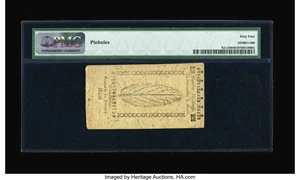 image for: New Jersey December 31, 1763 12s PMG Choice Uncirculated 64.