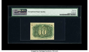 image for: Fr. 1248 10c Second Issue PMG Choice Extremely Fine 45 EPQ....