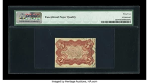 image for: Fr. 1237 5¢ Third Issue PMG Choice Uncirculated 64 EPQ.
