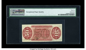image for: Fr. 1356 50c Third Issue Justice PMG Gem Uncirculated 66 EPQ....